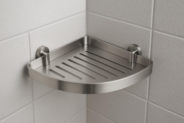 1 Stainless Steel Corner Shower Shelf