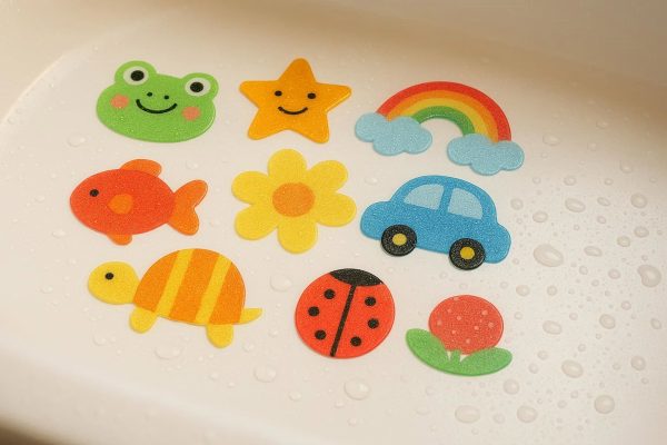 17 Clear Bathtub Safety Stickers Non Slip