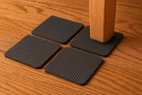 19 Furniture Gripper Pads for Hardwood Floors